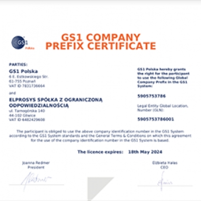 * GS1 Global System of Standards *